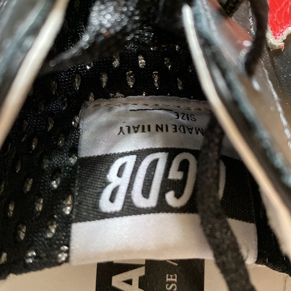 Golden Goose Hi Star (black, neon pink star, metallic laces, 8 US) 39 euro - Picture 5 of 8